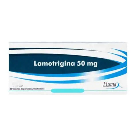 LAMOTRIGINA 50MG 30TBS HP