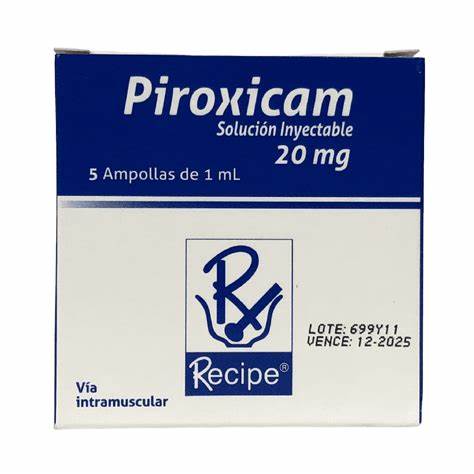 PIROXICAM 20 MG 1 AMP RECIPE