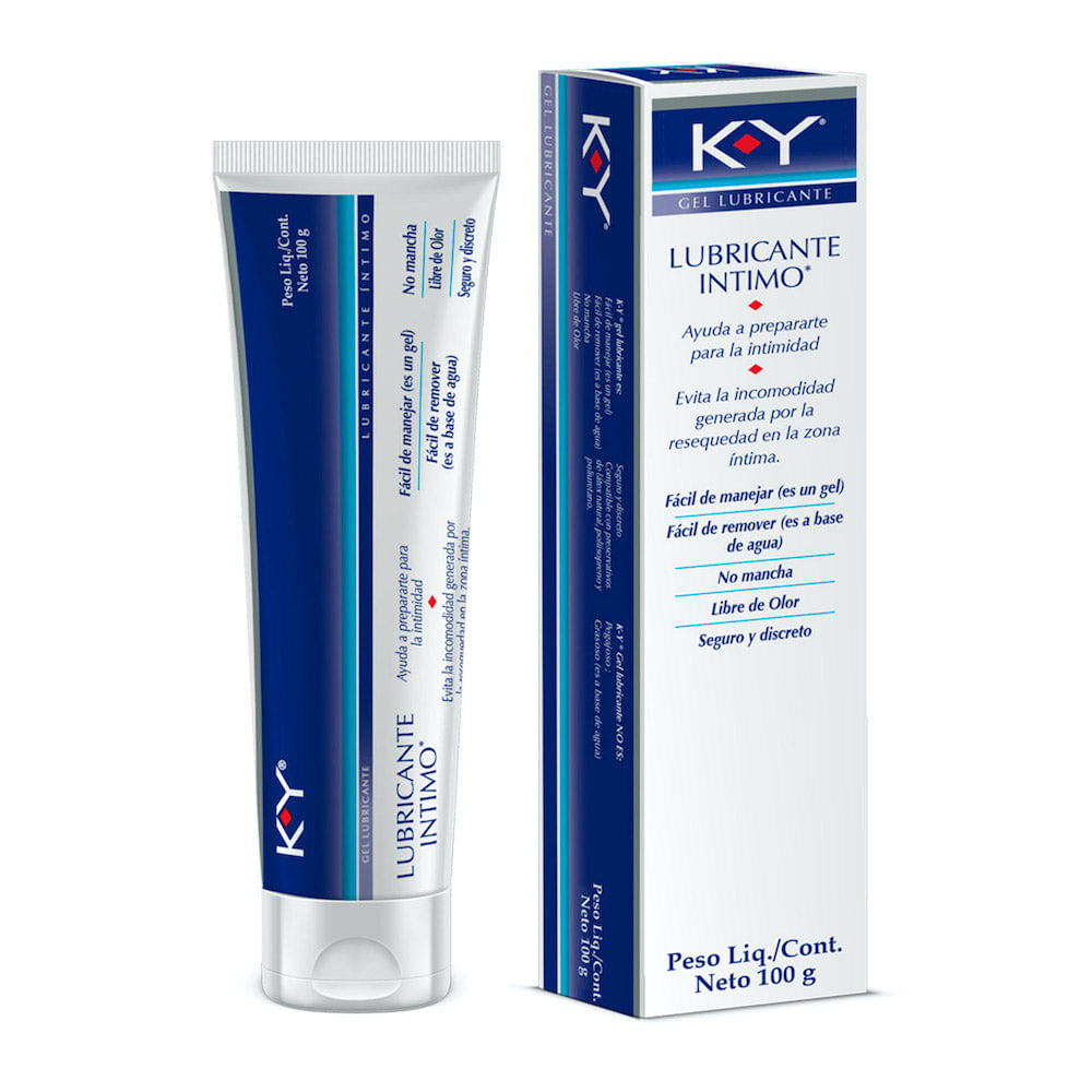 K-Y GEL LUBRICANTE 100G