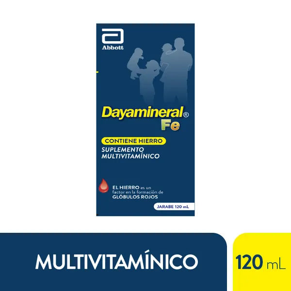 DAYAMINERAL FE JARABE 120 ML