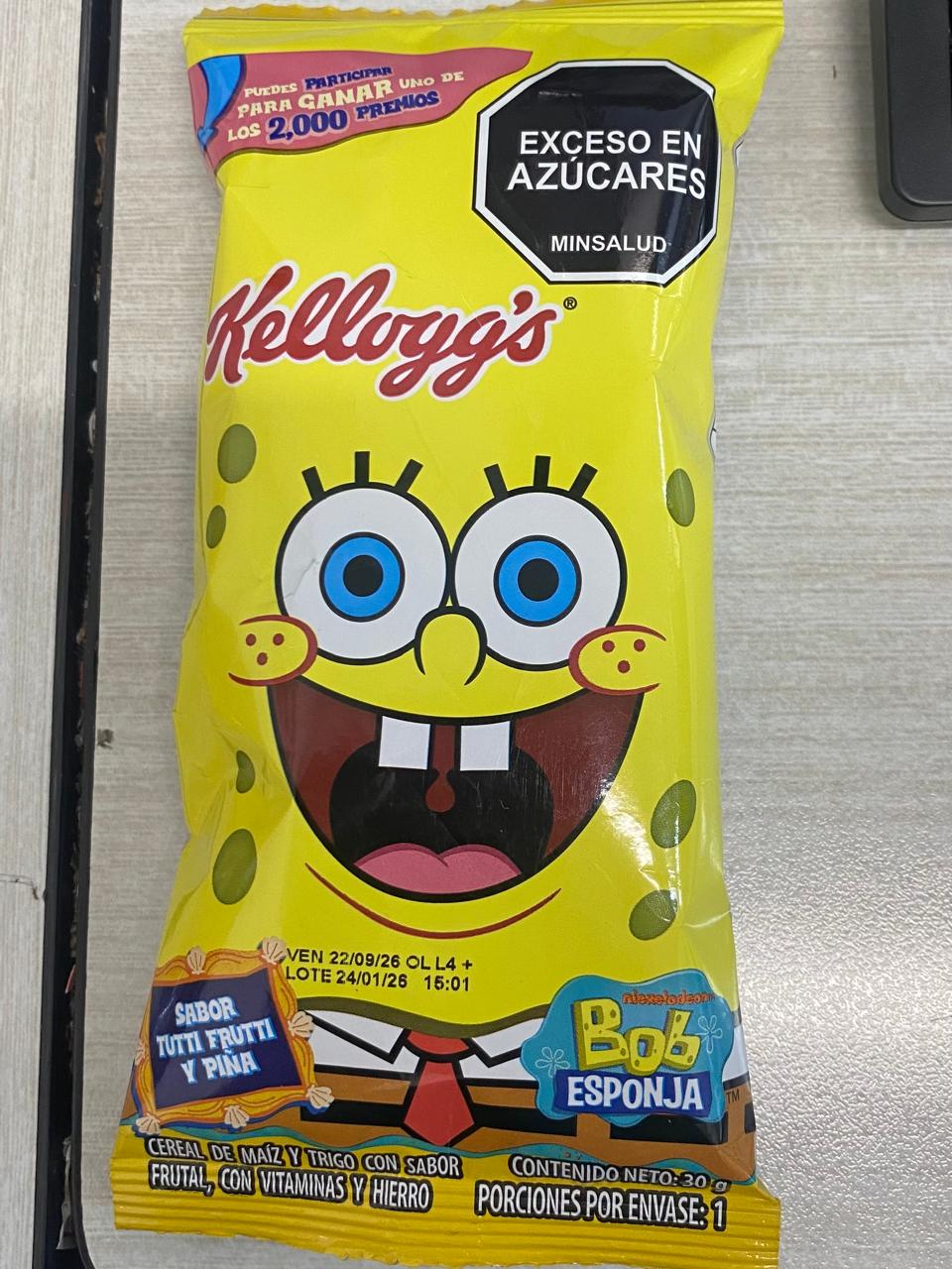 BOB ESPONJA 30g