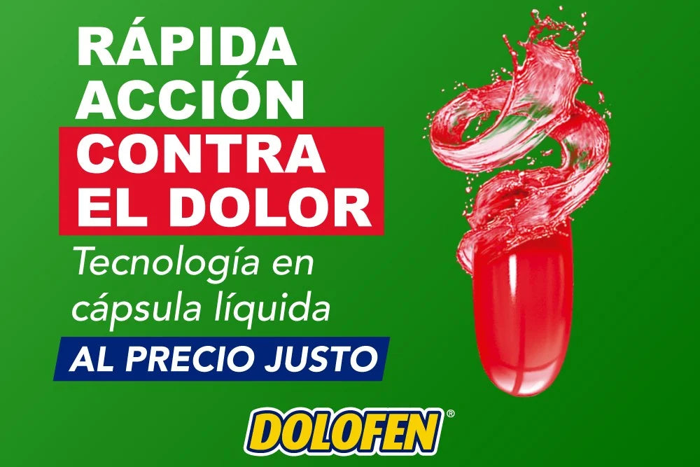 DOLOFEN 500 MG SOBRE 4 CAPSULAS