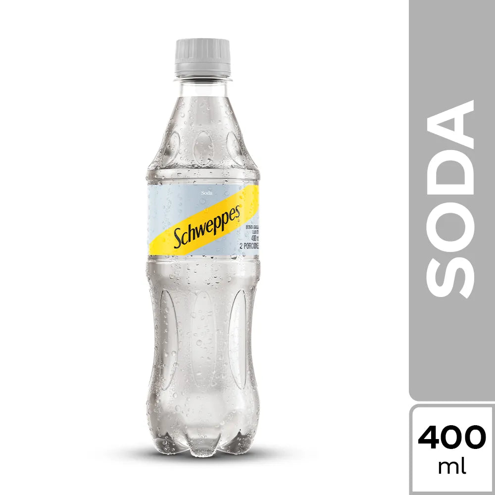 SCHWEPPES SODA 400 ML