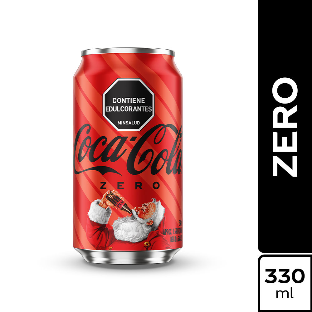 COCA COLA ZERO LATA 330 ML