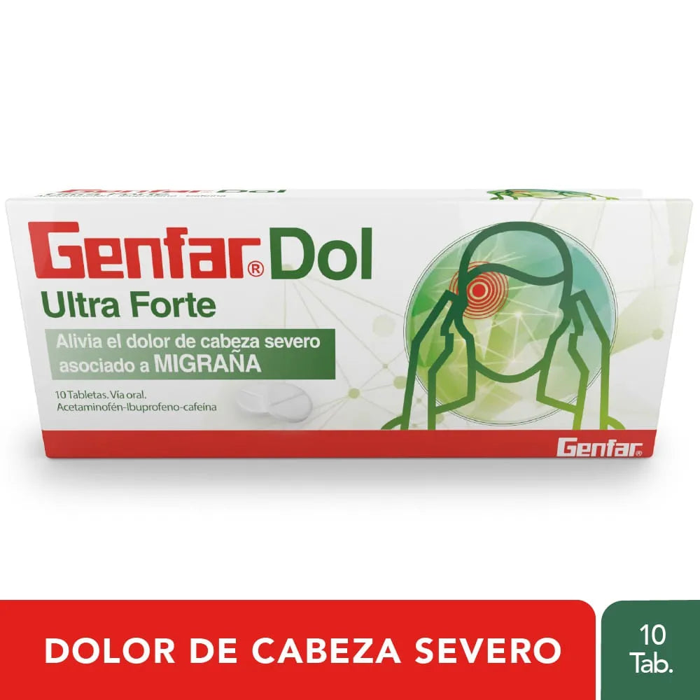 GENFARDOL ULTRAFORTE TBS X10