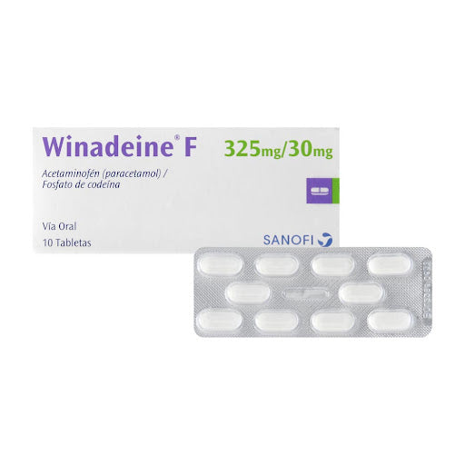 WINADEINE F 325MG/30 MG 10 TBS