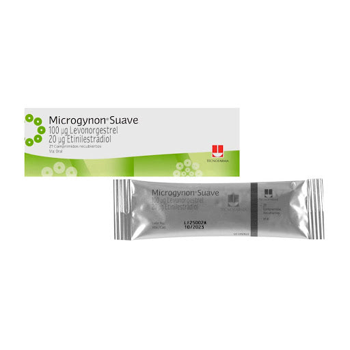 MICROGYNON SUAVE 21 GRAGEAS