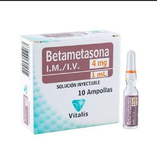 BETAMETASONA 4 MG x 1 AMP VITALIS