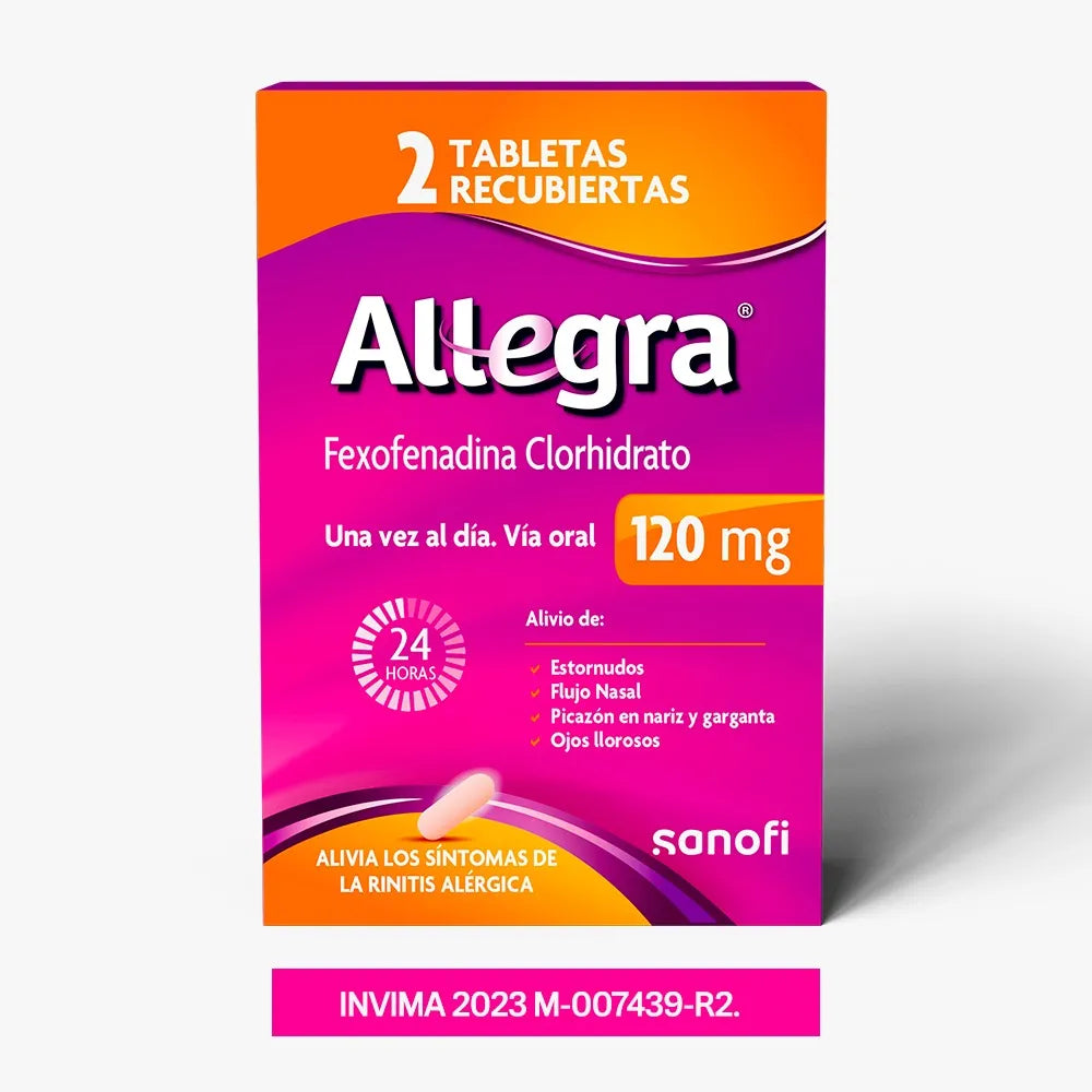 ALLEGRA 120MG BLIST 2TB SANOFI