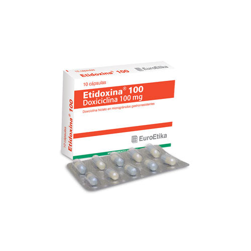 ETIDOXINA 100MG 10CAPS