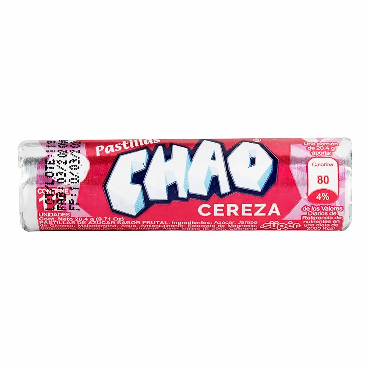PASTILLAS CHAO CEREZA