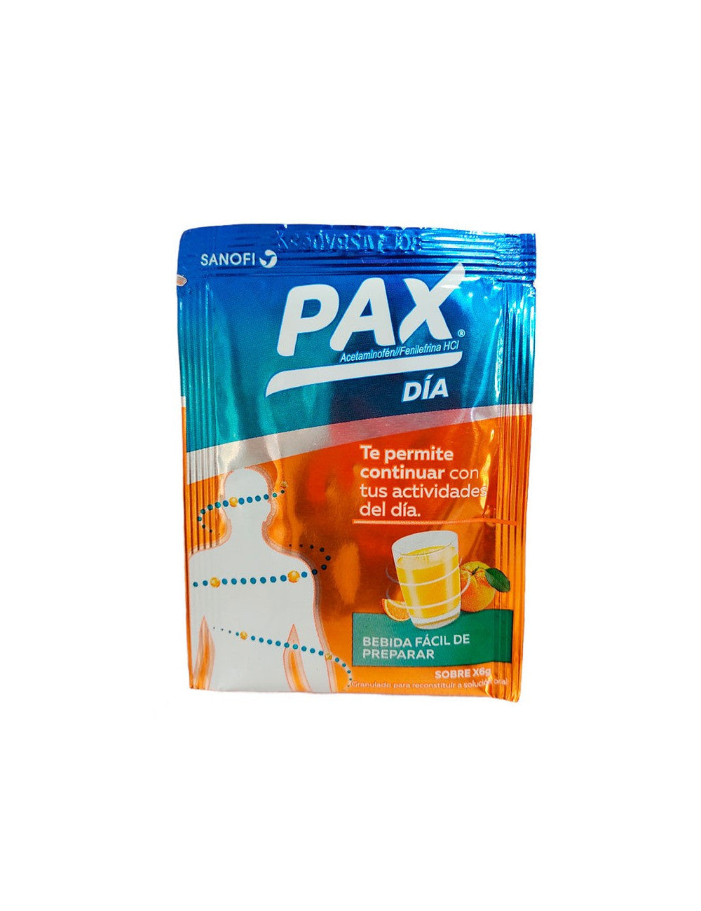 PAX DIA NARANJA X 1 SOBRE