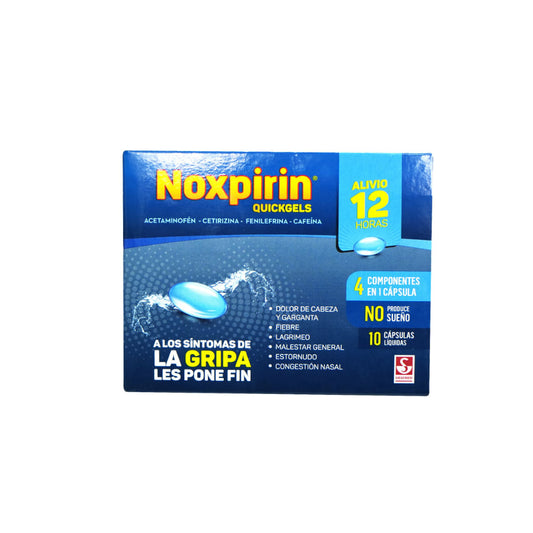 NOXPIRIN QUICKGEK X 10 CP