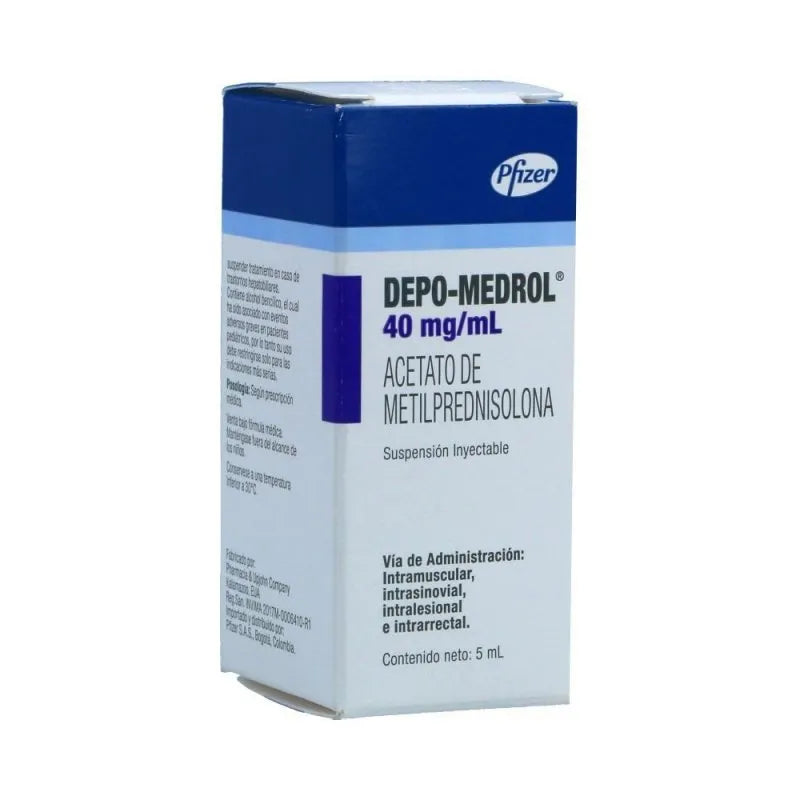 DEPO MEDROL 40MG/ML AMPOLLA (PFIZER S.A.)