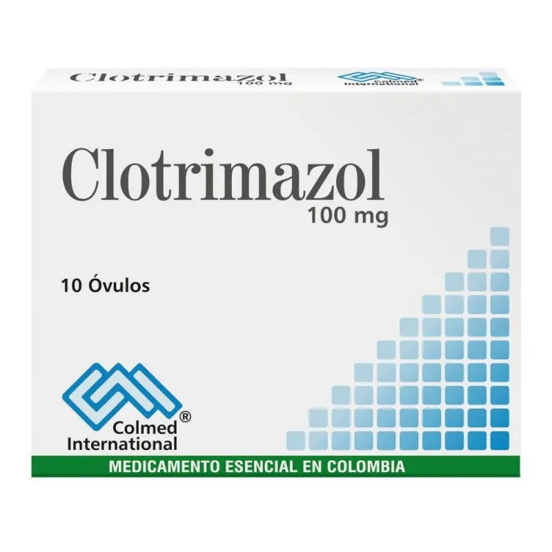 CLOTRIMAZOL 100MG 10 OVULOS