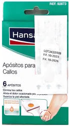 HANSAPLAST APOSITO CALLOS X 6