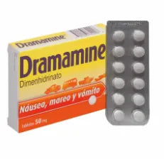 DRAMAMINE 50MG 24 TB