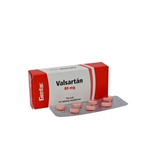 VALSARTAN 80 MG 14 TBS GENFAR