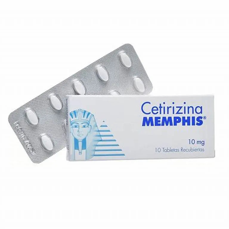 CETIRIZINA 10MG 10 TBS MEMPHIS