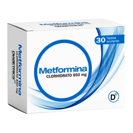 METFORMINA 850 MG X 30 TAB