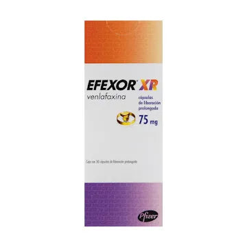 EFEXOR XR 75 MG 30 CAPS
