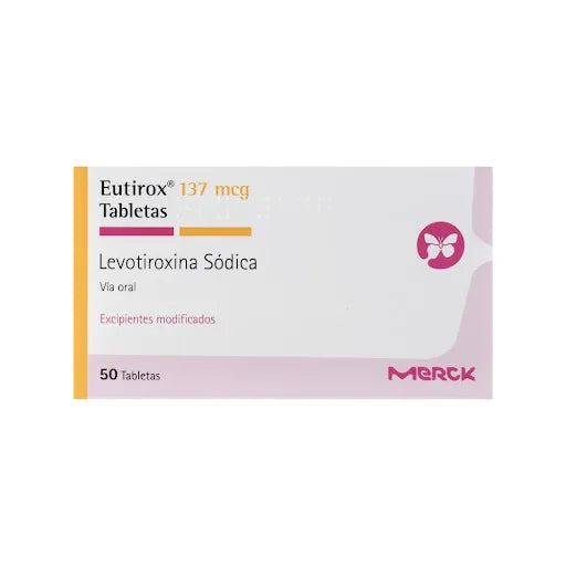 EUTIROX 137 MCG X 50 TBS
