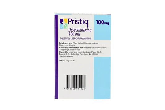 PRISTIQ-DESVENLAFA/100MG X 14