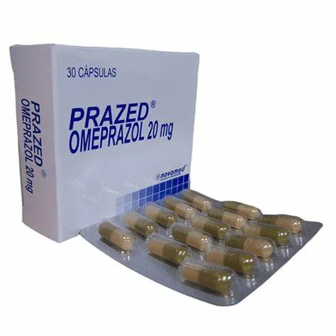 PRAZED 20 MG X 30 CAPSULAS