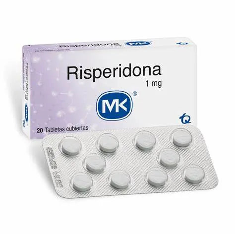 RISPERIDONA 1 MG X 20 TB MK