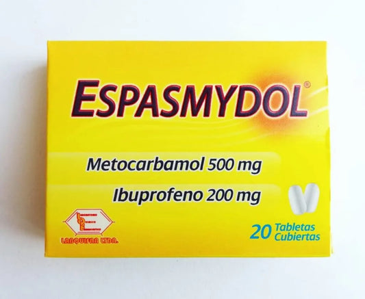 ESPASMYDOL 20 TBS