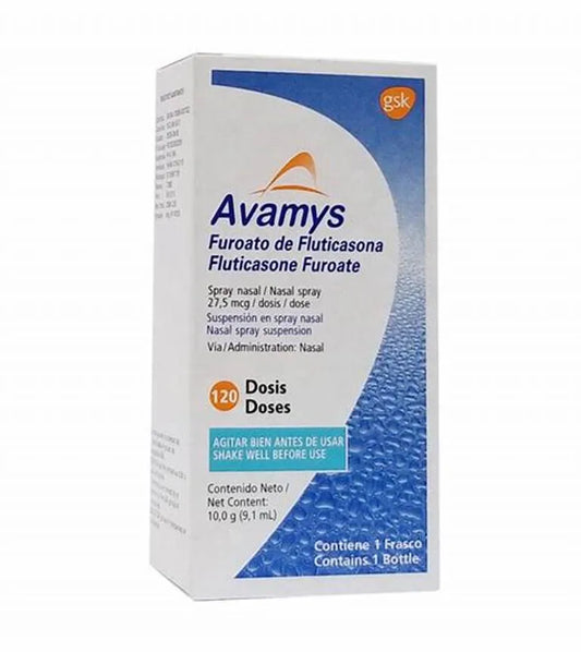 AVAMYS SPRAY NASAL 120 DOSIS