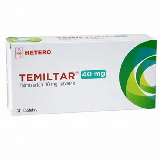 TELMITAR TAB 40MG CAJX30 HETER