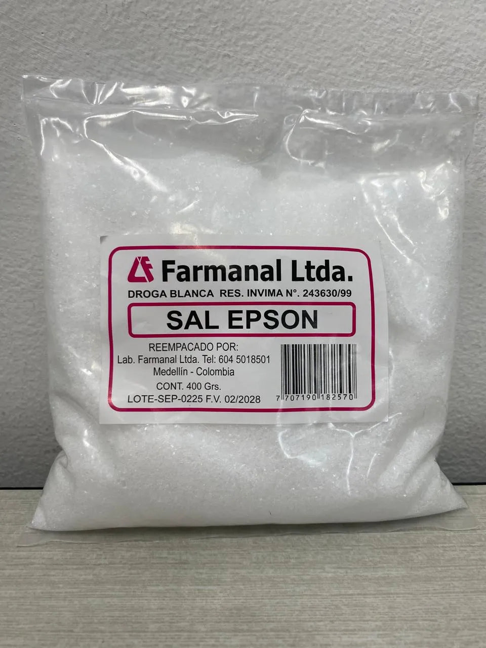 SAL EPSON 400 GR GLOFARMA
