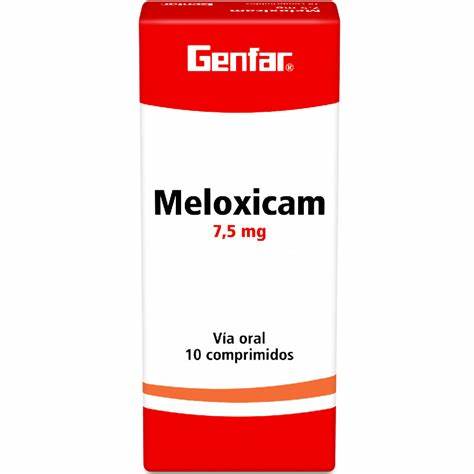 MELOXICAM 7.5MG 10 COMPRIMIDOS GENFAR