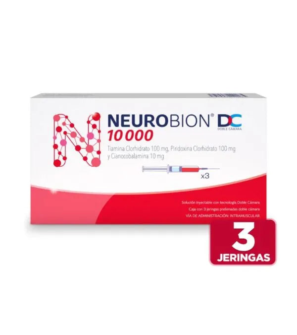 NEUROBION DC.10.000 X 3 AMPOLL
