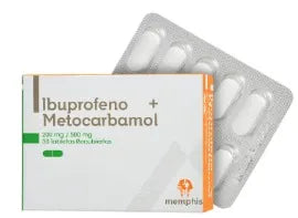 METOCARBAMOL 750MG X 10 TBS ME