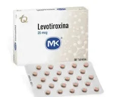 LEVOTIROXINA 25 MG X 30 TAB-MK