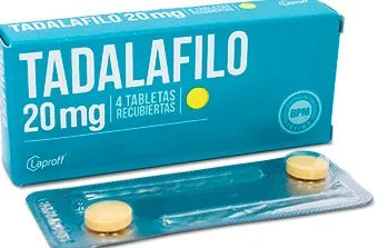 TADALAFILO 20 MG X 4 TBS LP