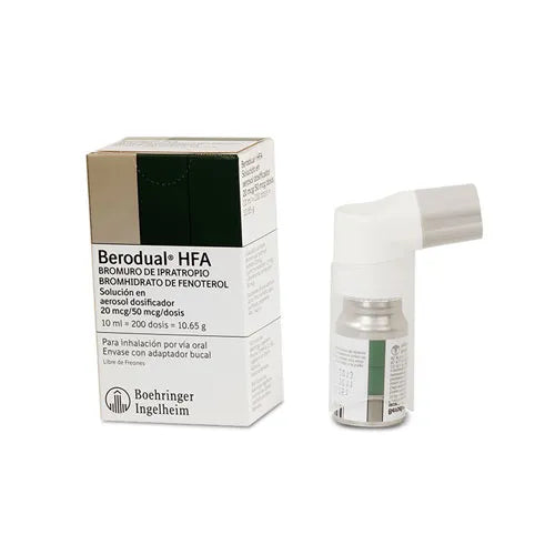 BERODUAL HFA AEROSO.10ML