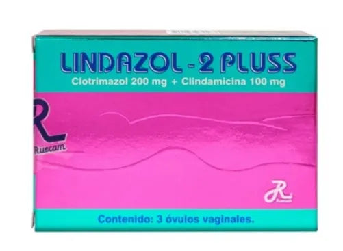 LINDAZOL-2 PLUS X 3 OVULOS