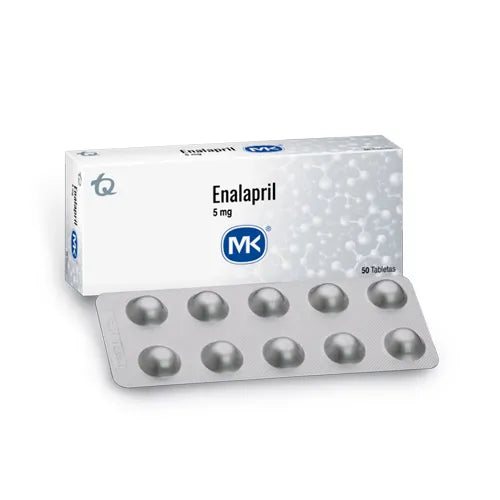 ENALAPRIL 5 MG 50 TBS MK