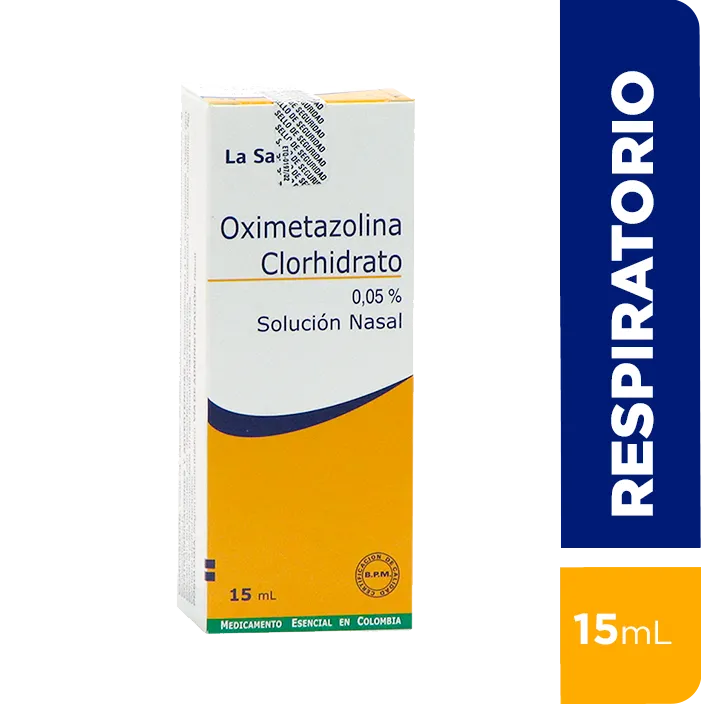 OXIMETAZOLINA 0.05% 15ML
