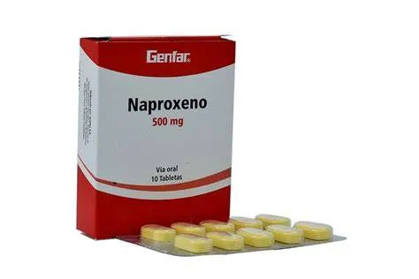 NAPROXENO 500 MG 10 TABLETAS