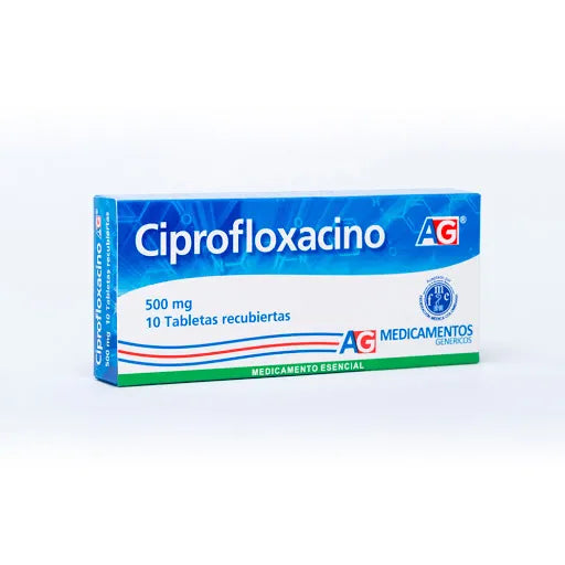 CIPROFLOXACINO 500 MG 10 TBS AMERICAN GENERICS