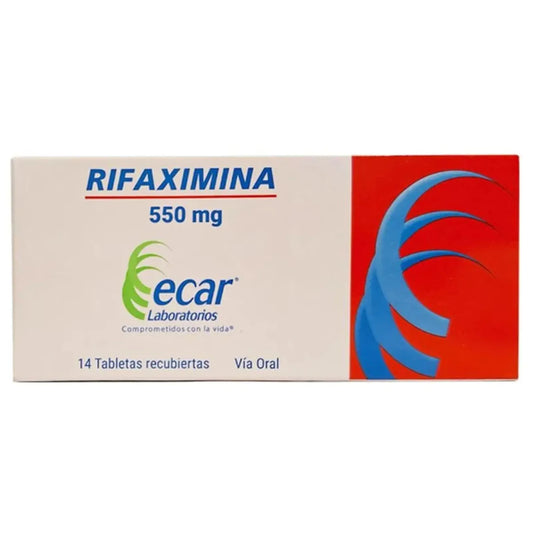 RIFAXIMINA 550MG X 14 TBS ECAR