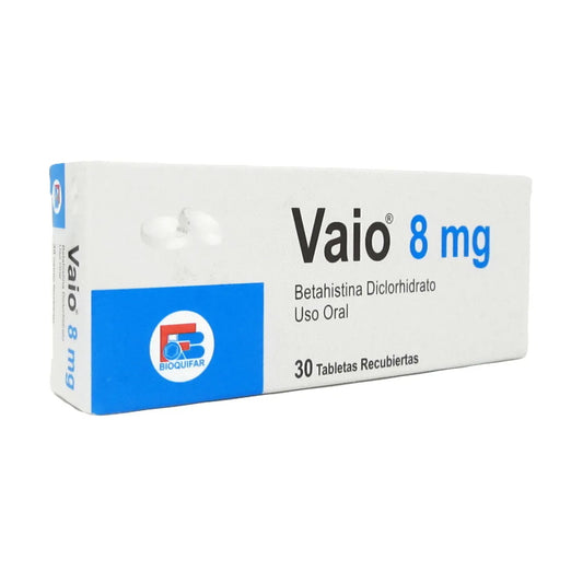 BETAHISTINA(VAIO) 8 MG X 30TB