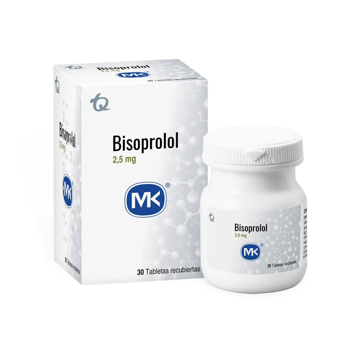 BISOPROLOL 2.5 MG X 30 TAB MK
