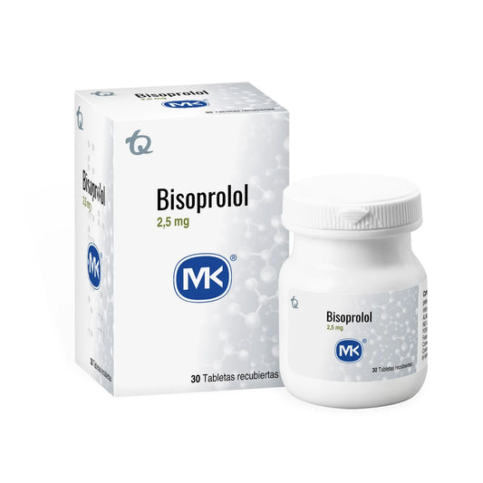 BISOPROLOL 2.5 MG X 30 TAB MK