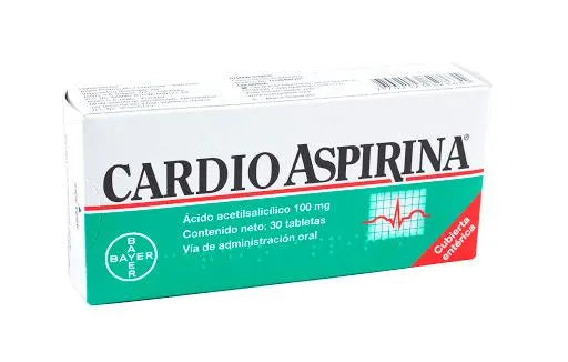 CARDIOASPIRINA 100MG 30 TBS