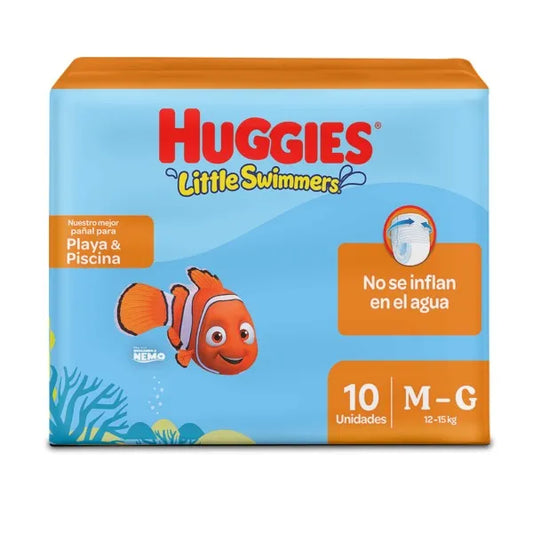 PAÑAL HUGGIES PISCINA MG X 10